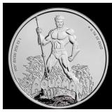 2023 Samoa $5 Aquaman DC Comics Coin - 1 oz Silver