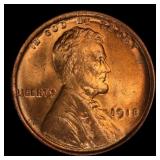 1918-p Lincoln Cent 1c ms66 rd SEGS