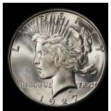 1927-s Peace Dollar $1 ms64 SEGS