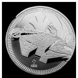 2021 Star Wars Millennium Falcon 1oz .999 Silver N