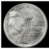 1983-s Olympics Modern Commem Dollar $1 ms70 SEGS