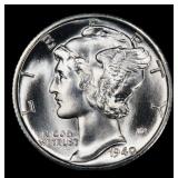 1940-d Mercury Dime Near Top Pop! 10c ms68 FSB SEG