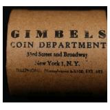 AE- Rare A+ Level GIMBLES 10 Coin Peace Circ Dolla