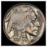 1935-p Buffalo Nickel 5c ms66+ SEGS