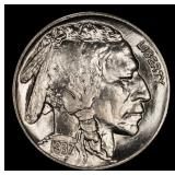 1937-s Buffalo Nickel Near Top Pop 5c ms67 SEGS