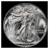 1944-p Walking Liberty Half Dollar 50c ms66+ SEGS