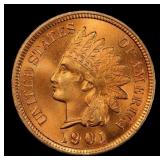 1901 Indian Cent TOP POP! 1c ms67 rd SEGS