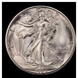 1936-s Walking Liberty Half Dollar 50c ms65+ SEGS