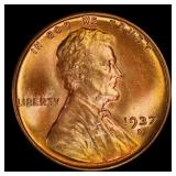 1937-d Lincoln Cent TOP POP! 1c ms68 rd SEGS