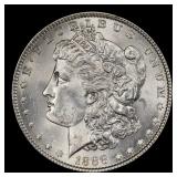 1888-p Morgan Dollar $1 Grades ms62+