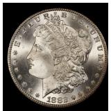 1882-cc Morgan Dollar $1 ms66 SEGS