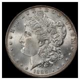 1888-o Morgan Dollar $1 Grades ms63+