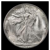 1937-s Walking Liberty Half Dollar Near Top Pop 50