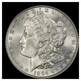 1904-p Morgan Dollar Near Top Pop $1 ms66 SEGS