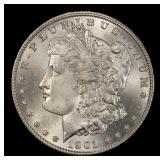 1901-o Morgan Dollar $1 Grades ms65+