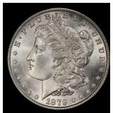 1879-p Morgan Dollar $1 ms65+ SEGS