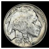 1928-p Buffalo Nickel Near Top Pop 5c ms67 SEGS