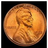 1933-p Lincoln Cent 1c ms66+ rd SEGS