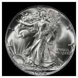 1936-p Walking Liberty Half Dollar Near Top Pop 50