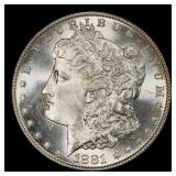 1881-s Morgan Dollar $1 Grades ms65+