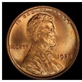 1928-p Lincoln Cent Near Top Pop! 1c ms67 rd SEGS