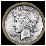 OA- 10 Circ Morgan/Peace Silver Dollar Roll SEARS