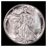 1939-d Walking Liberty Half Dollar 50c Grades ms66