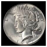 1927-p Peace Dollar Near Top Pop $1 ms65+ SEGS