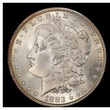 1883-p Morgan Dollar $1 Grades ms65+