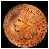 1902 Indian Cent TOP POP! 1c ms68 rd SEGS