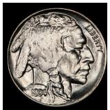 1934-p Buffalo Nickel Near Top Pop 5c ms66+ SEGS