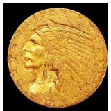 1915-s Gold Indian Half Eagle $5 ms62+ USCG
