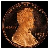 1973-s Proof Lincoln Cent 1c pr70 rd dcam SEGS