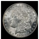 1921-s Morgan Dollar $1 Grades ms62+