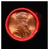 BU Shotgun Lincoln 1c roll, 1997-d 50 pcs Bank Wra