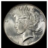 1927-p Peace Dollar Near Top Pop $1 ms65+ SEGS