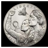 2018-p Breast Cancer Awareness Modern Commem Dolla