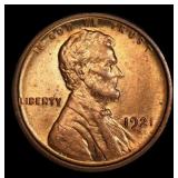 1921-s Lincoln Cent 1c ms64 rd SEGS