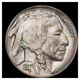 1917-p Buffalo Nickel 5c ms66 SEGS