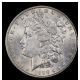 1898-p Morgan Dollar $1 Grades ms62