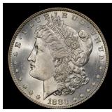 1880-p Morgan Dollar $1 ms65+ SEGS