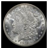 1921-d Morgan Dollar $1 Grades ms62+