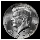 1972-p Kennedy Half Dollar Near Top Pop 50c ms67 S