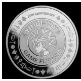 2022 Niue $2 Yu-Gi-Oh! 25th Anniv. Game Flip Coin
