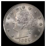1899 Liberty Nickel TOP POP! 5c ms67+ SEGS