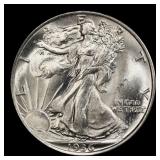 1936-p Walking Liberty Half Dollar 50c Grades ms66