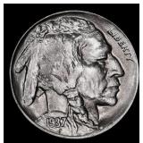 1937-d Buffalo Nickel Near Top Pop 5c ms67+ SEGS
