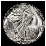 1937-s Walking Liberty Half Dollar Near Top Pop 50