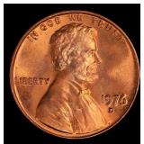 1976-d Lincoln Cent TOP POP! 1c ms67 rd SEGS
