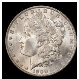 1900-o Morgan Dollar $1 Grades ms63+